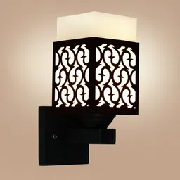 shyamji Uplight Wall Lamp Without Bulb image 3