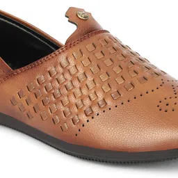 roadfit Breathable Traditional Wedding Slip On Ethnic Juttis|Party Slip On Evening Shoes Mojaris For Men image 3