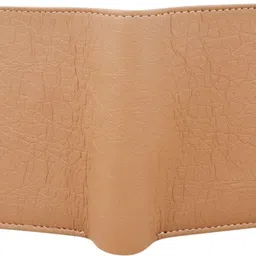 wood bazar Men Beige Artificial Leather Wallet image 3