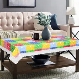 PVC 4 Seater Printed Table Cover-image-8