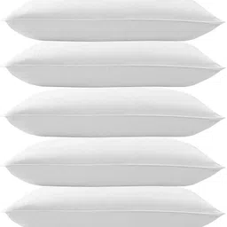 cathrol Microfibre Sleeping Pillow Pack of 5 Solid-picture-12