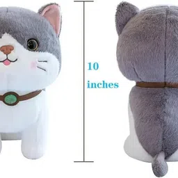 tinytotem Adorable Cat Plush Doll | Soft Toy Gift for Kids & Girls - 25 cm image 3