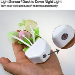 menaso Mushroom Color Changing ,Multi Color Led Sensor Flower Night Lamp for bedroom (11 cm, Multi color) ( Pack of 4 ) Table Lamp image 3