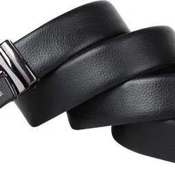 edifier Men Evening, Party, Formal, Casual Black Artificial Leather Belt image 3