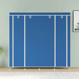 Continental Blue PP Collapsible Wardrobe image 3