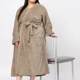 klotthe Brown XXL Bath Robe image 4