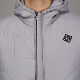 christy world Men Solid Quilted Jacket image 4