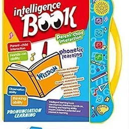Intelligence Book Sound Book for Children, English Letters & Words Learning Book-image-61