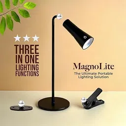 opriq 4 in 1 LED Desk Lamp with Magnetic Wireless Rechargeable Table Lamps for Study Study Lamp image 5