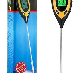 qawachh Soil Tester Moisture Meter Plant Kit for Flowers 4 in 1 Soil PH Tester Soil Test Kit-picture-28