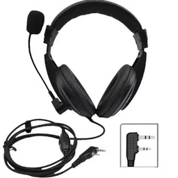 400-470 PTT Headphone for Two Way Radio VHF/UHF 2-Pin Wired with Mic for Walkie Talkie Wired Headset-picture-26