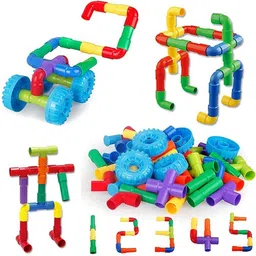 pulsbery Multicolor Baby Building Block Thickened Blocks For Kids (85 Piece)-picture-26