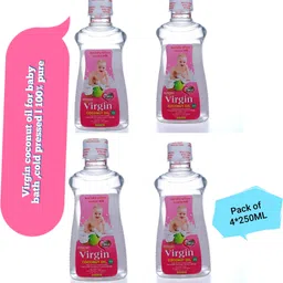 VIRGIN COCONUT OIL COLD PRESSED 4*250ML Hair Oil-image-7