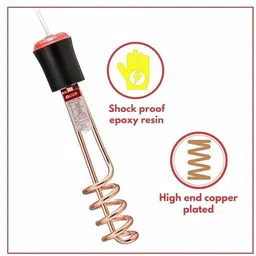 girjahub Immersion Rod for Home Water Heating 1500 W Shock Proof Immersion Heater Rod image 4