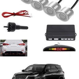 peeps store Universal 4 Silver Reverse Parking Sensor-AP25A82 Universal 4 Silver Reverse Parking Sensor-AP25A82 Parking Sensor image 1