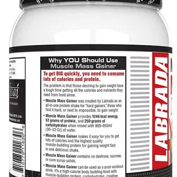 labrada Muscle Weight Gainers/Mass Gainers image 4