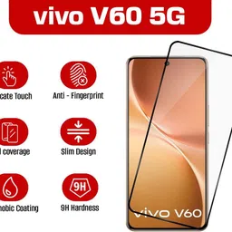 Gorilla Cases Edge To Edge Tempered Glass for vivo V60 5G image 2