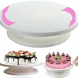 zoomstore CACKE TURN TABLE Plastic Cake Server-picture-24