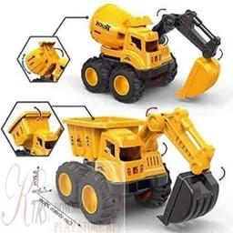 rutshra 2in1 Friction Power Dumper Excavator TruckRT77 image 2