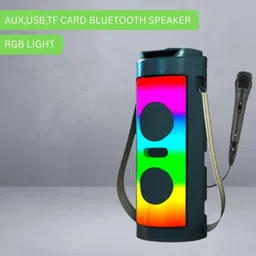 Clairbell Game (PORTABLE BLUETOOTH PARTY SPEAKER) With Mic & High Quality Bass SoundP445 40 W Bluetooth Party Speaker-picture-24