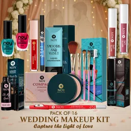 noy Makeup Combo Set Waterproof Bridal Glow Set Designed for Marriage Functions-picture-37