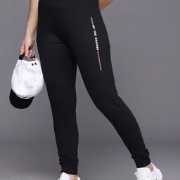 hrx by hrithik roshan Women Solid Black Track Pants-picture-18