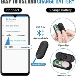 Sharp beak Q07-R Selfie Stick with Led Fill Light 104cm Extendable Selfie Stick Wireless Remote and Big selfie stick with Tripod, Portable, Lightweight, Rechargeable Dimmable Selfie Light for Live Streaming & Makeup, YouTube Video, Photography Compatible with and Android Smartphone Bluetooth Selfie Stick image 2