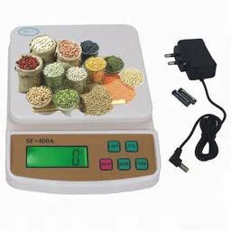 Gentle e kart ® SF 400A with Adaptor 10 kg Digital Multi-Purpose Kitchen Weighing Scale-picture-13