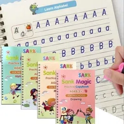 snowshell Magic Reused Practice book For Kids Handwriting 4 Book Drawing Books Magic Zx223 image 5
