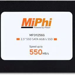 MIPHI MP100 256 GB Desktop, Laptop, All in One PC's Black SATA Internal Solid State Drive (SSD) (MP100)-image-76