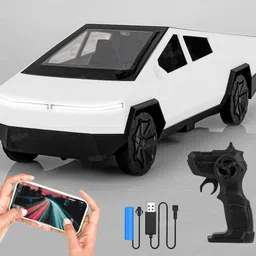 fiddlerz Remote Control Car for Kids with App Control Lights Sound & Rechargeable Battery-picture-11