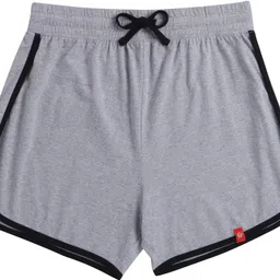 arvind garments Solid Women Grey Dolphin Shorts-picture-18