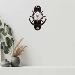 yjs enterprises Analog 16 cm X 16 cm Wall Clock image 5