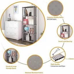 dazzy Plastic Open Book Shelf image 4