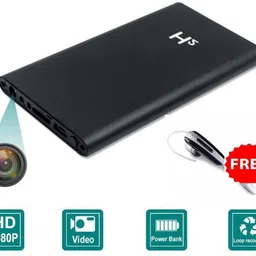 Spycom 1080p Full HD Power Bank 5000mAh H2 Power Bank Camera Audio Video Recorder Security Camera image 3
