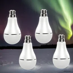 Charging Bulb 9W LED 1200mAh battery 4 hrs emergency light Pack of 4 bulbST418 4 hrs Bulb Emergency Light-image-28