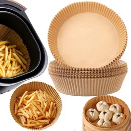 sancorp 100pc Air Fryer Disposable Paper Liner, Non-Stick Paper, Oil-Proof & Water-Proof Kitchen Tool Set-picture-11