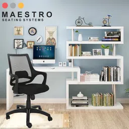 meastro Fabric Office Executive Chair image 5