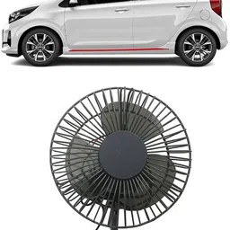 carempire 12 Volt 6" Fan for Car, Jeep,Truck,Auto, Caravan, Boat, Buses C233 Car Interior Fan image 1