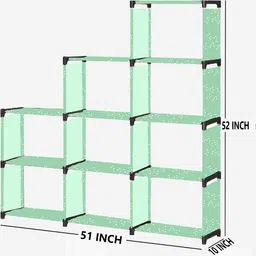 flipkart perfect homes studio Metal Open Book Shelf image 2