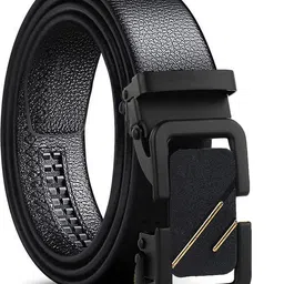 laer Men & Women Casual, Evening, Formal, Party Black Genuine Leather, Artificial Leather Belt-picture-19