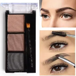 gonegal Waterproof Natural Look Eyebrow enhancer palette With 3 Shades 7.2 g-picture-11