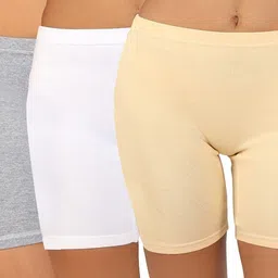 bralux Pack of 3 Solid Women Boxer-picture-11