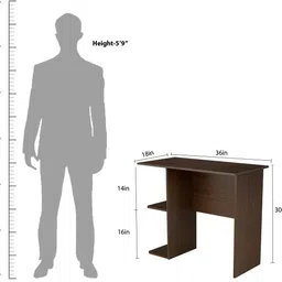 spacex Seoul Multipurpose Study/Office Table Engineered Wood Office Table image 2