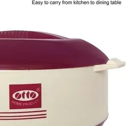 vinzesta enterprises Insulated Steel Casserole | Hot Pot Chapati Hot Box for Serving Thermoware Casserole image 3