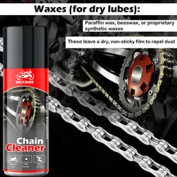 weyride Bike Chain Cleaner Spray and Chain Lubricant with Bike Polish For Bike Way_ab1 with Chain Bursh Rust & Corrosion protection Prevent Chain(150ml Each) Chain Oil Chain Oil image 2