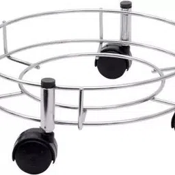 my international LPG Cylinder Stand and Stainless Steel Cylinder Trolley Movable with Wheels Gas Cylinder Trolley-picture-14