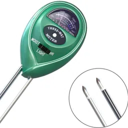 gambit Soil Testers 3 in 1 Soil Moisture Light and PH/Acidity Meter Hydroponic Garden Plant Flowers Tester Pin-Type Analog Moisture Measurer Soil Tester Pin-Type Analog Moisture Measurer image 3