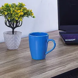 femora Set of 2 Blue Ceramic Coffee Mug image 3