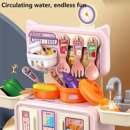 him tax Portable Pretend Food with Realistic Light Sound Toys for Toddlers Toy-picture-19